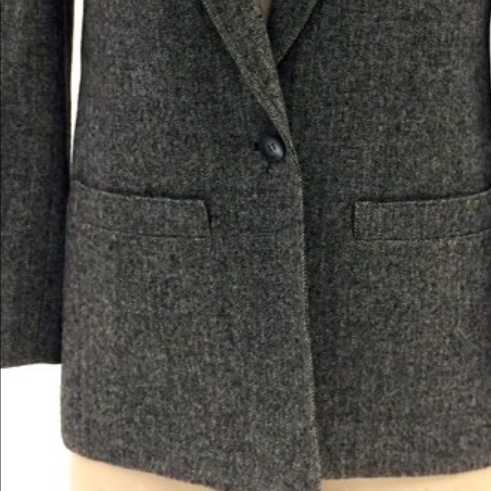 Pendleton Gray Blazer/Jacket Classic Style Size 10 - image 2
